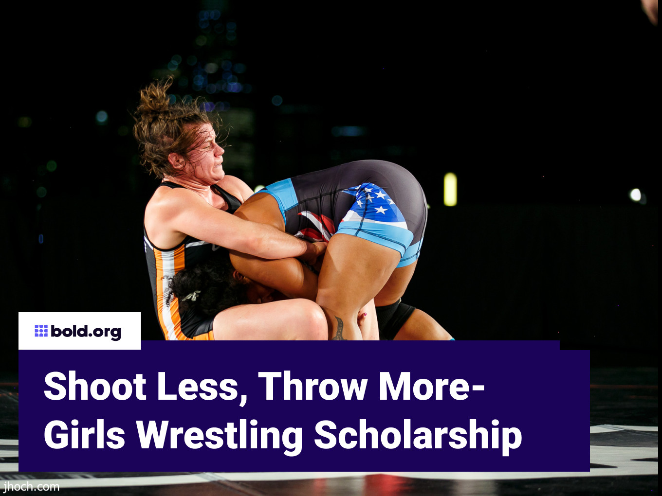 Shoot Less, Throw More Girls Wrestling Scholarship